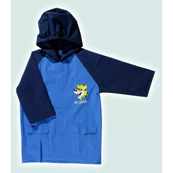 Dětská pláštěnka Viola 5906 světle modrá + tmavě modrá
