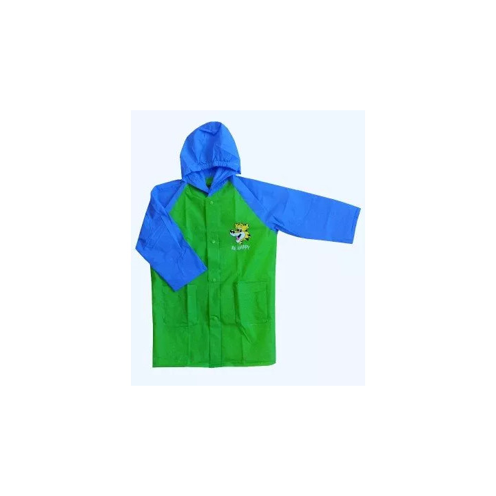 Dětská pláštěnka Viola 5906 zelená + světle modrá