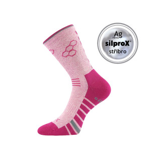 Ponožky Voxx VIRGO růžová melé
