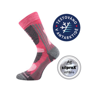 Ponožky Voxx VISION merino růžová
