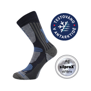 Ponožky Voxx VISION merino tmavě modrá