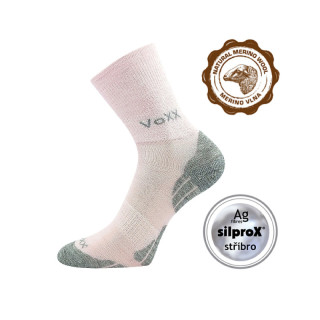 Ponožky Voxx IRIZARIK merino růžová
