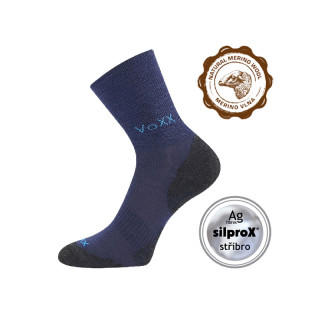 Ponožky Voxx IRIZARIK merino tmavě modrá