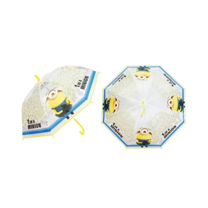 Deštník průhledný Mimoni 4798