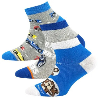 Ponožky Lonka dětské krátké DEDONIK letní CHLAPECKÉ mix G