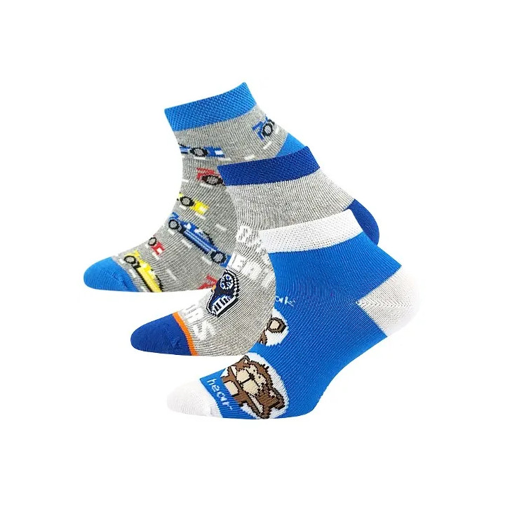 Ponožky Lonka dětské krátké DEDONIK letní CHLAPECKÉ mix G