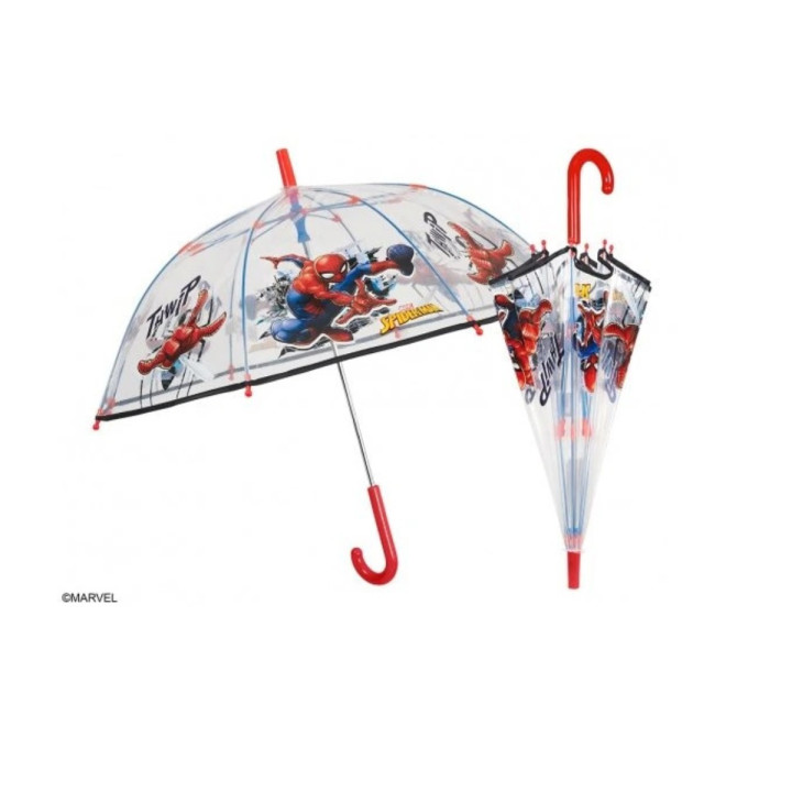 Dětský průhledný deštník Spiderman 75395