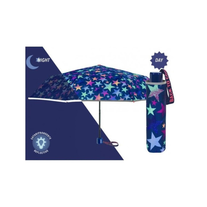 Dětský skládací deštník COOL Perletti Hvězdičky 15660