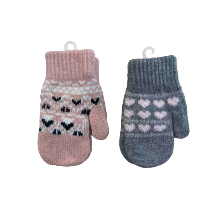 Rukavice palčáky dvojité NOVITI dívčí RZ032