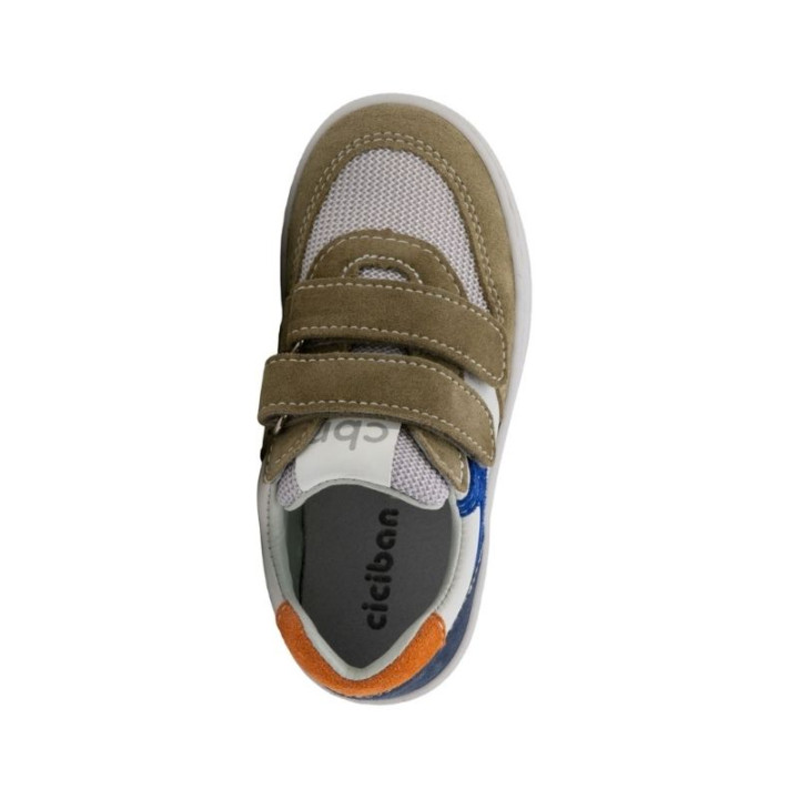 Dětské celoroční boty Ciciban Basket KAKI 363518