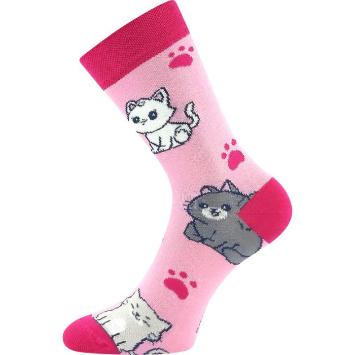 Ponožky Boma dětské KAITO s obrázky DÍVČÍ mix F