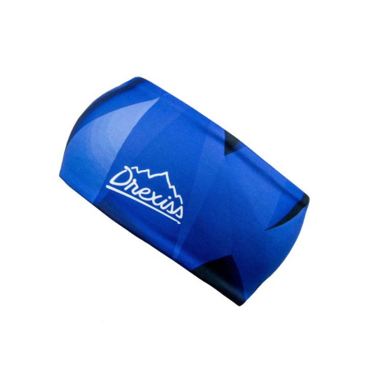 Drexiss funkční čelenka Shapes Blue Black