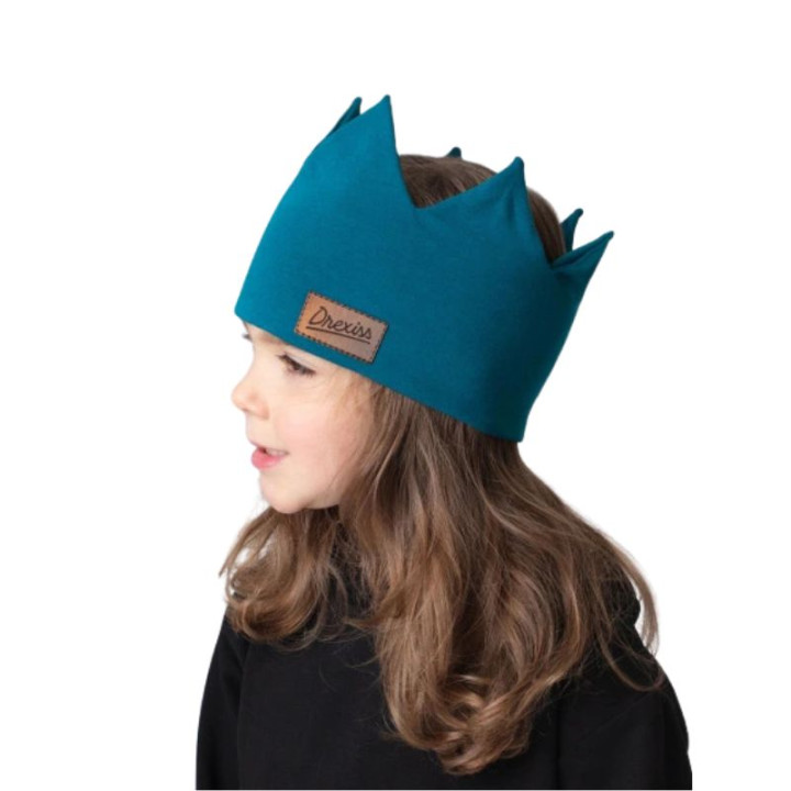 Drexiss čelenka korunka Petrol