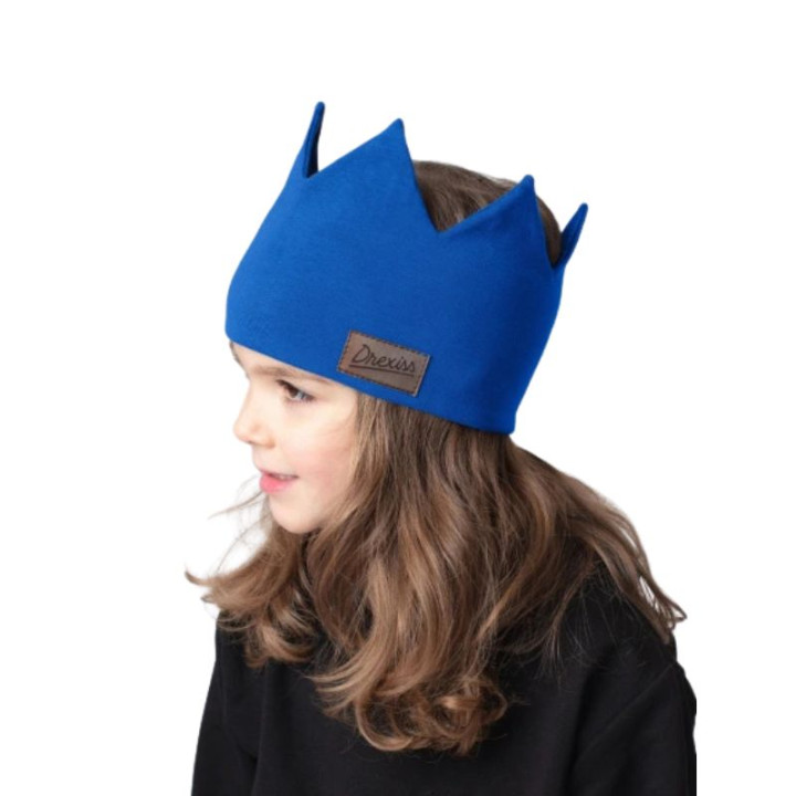 Drexiss čelenka korunka Queen Blue