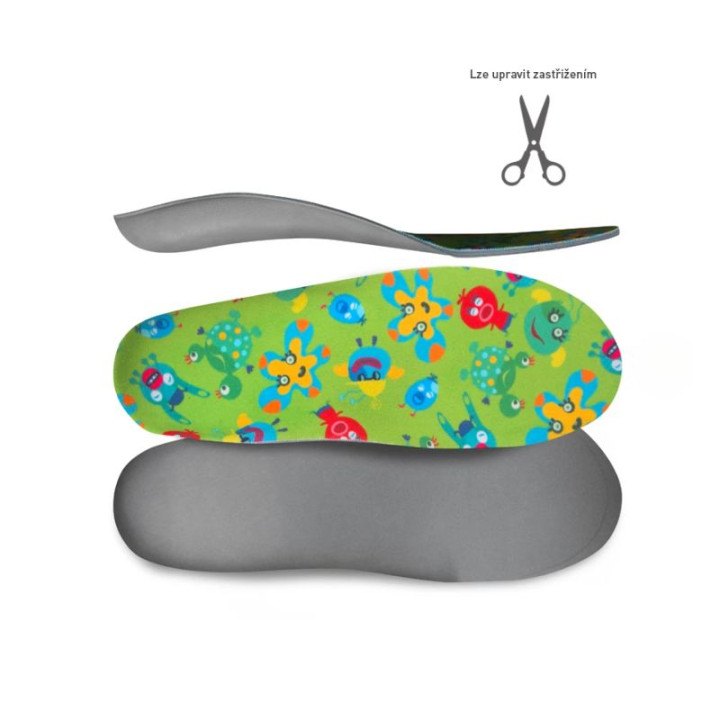 Vložky s patním lůžkem dětské Svorto