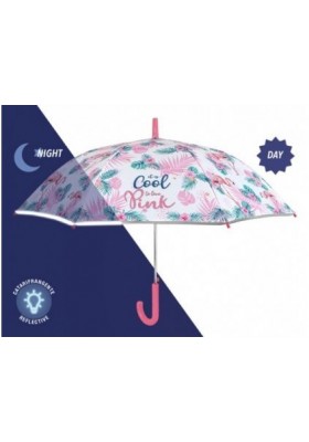 Deštník RŮŽOVÝ 15575